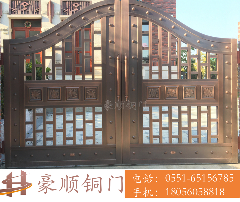安徽铜门厂 铜门案例601